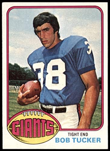 1976 Topps 417 Bob Tucker New York Giants-FB (Foci Kártya) EX Óriások-FB Bloomsburgh St