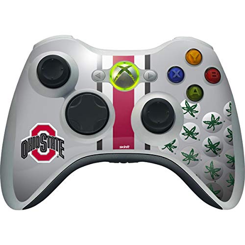 Skinit Matrica Szerencsejáték Bőr Xbox 360 Vezeték nélküli Kontroller - Hivatalosan Engedélyezett Ohio Állami Egyetem Ohio Állami Egyetem