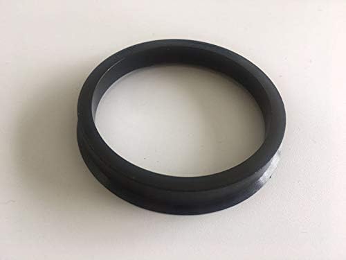 NB-AERO (Pack 4) Polycarbon Hub Központú Gyűrűk 76mm OD, hogy 65.1 mm ID | Hubcentric Középső Gyűrű Illik 65.1 mm Jármű Hub