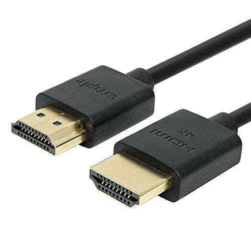 Cmple - Ultra Vékony High Speed HDMI Kábel HDMI 2.0 Kábel HDTV - Támogatja az Ethernet 3D-s 4K-s Audio Return – 3 Méter