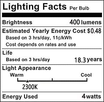 Lxcom Világítás Méhkas Villanykörte 4W Szabályozható Nagy Dekoratív LED-es Évjárat Edison-Izzó Túlméretezett Spirál Rugalmas Végtelen LED