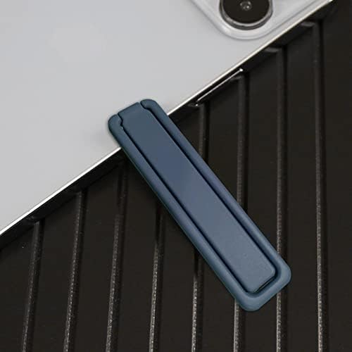 Wansurs [2 Csomag] Mini Telefon Állvány Fekete Üreges mobiltelefon Stick Állni, Összecsukható Láthatatlan Hordozható Fém mobiltelefon tartó