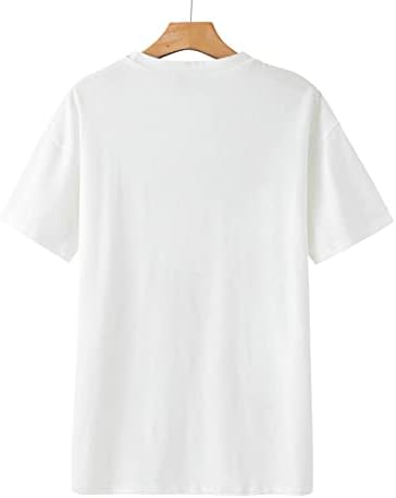 Fehér Tshirt Nők, Ősszel, Nyáron 2023 Ruha Rövid Ujjú Sleeve Grafikus Szerény Társalgó Felső Póló Női I5 I5 L