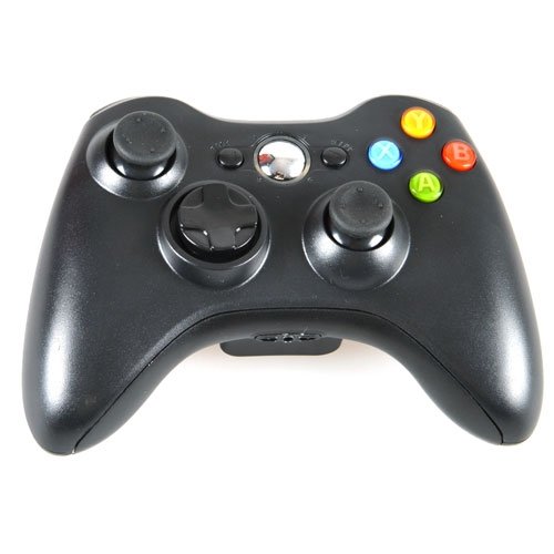 ABLEGRID Védjeggyel Új Fekete Vezeték nélküli Játék Távirányító a Microsoft Xbox 360 Konzol