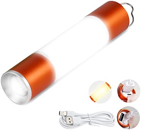 YXQUA USB Újratölthető Elemlámpák Nagy Lumen, Hordozható LED Kemping Lámpa 6 Fény Mód, IPX4 Vízálló Szuper Fényes Lámpa Kemping Essentials,
