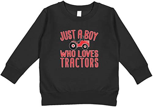 Amdesco Csak Egy Fiú, Aki Szereti A Traktorok Kisgyermek Pulóver