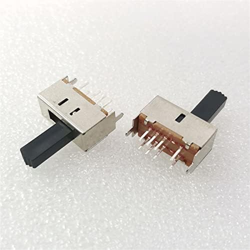 Csúsztassa a Kapcsolót 10db Micro Mini On-Off tolókapcsoló 8pin 2P3T Csúszó Kapcsoló hálózati Kapcsoló Vezérlő DIY Elektronikus