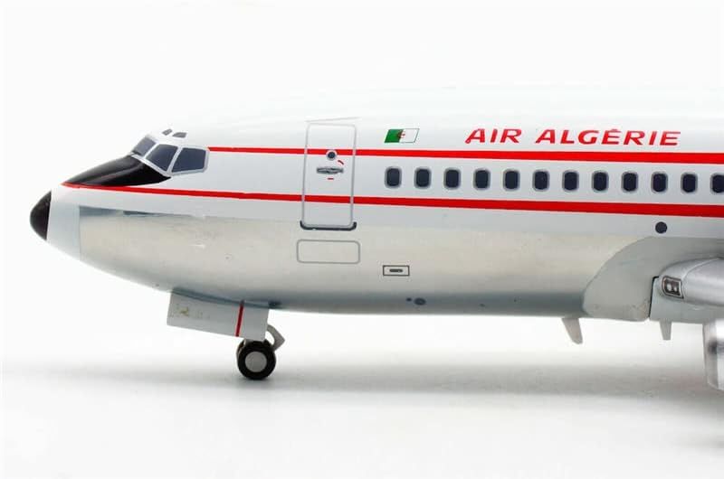 Fedélzeti 200 AIR Algerie a Boeing 737-200 7T-VEC állvánnyal Limited Edition 1/200 FRÖCCSÖNTÖTT Repülőgép Előre elkészített Modell
