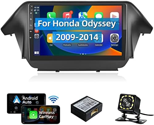 Android 11 Rendszer, Autó Sztereó Rádió Honda Odyssey 2009-2014 közötti időszakra Octa-Core Fej Egység Támogatja Carplay/Android