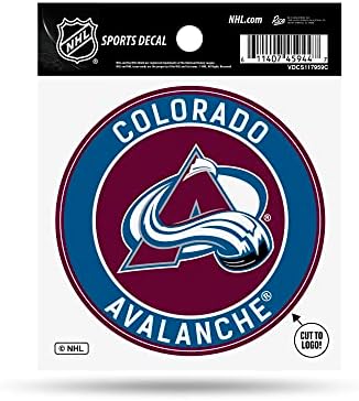 Rico Iparágak NHL Jégkorong Colorado Avalanche Alternatív 4 x 4 Sport Matrica