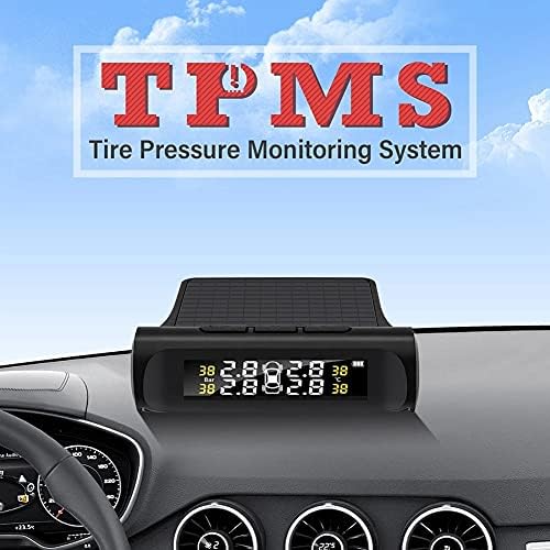 n/Autó TPMS Univerzális Automatikus Jármű Gumiabroncs Gumiabroncs Nyomás, Hőmérséklet Ellenőrzés Riasztó Rendszer 4 Külső Érzékelő