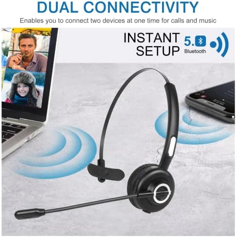 Kényelmes, Bluetooth Headset, UX-M97 Vezeték nélküli Fülhallgató Mikrofon, Vezeték nélküli mobiltelefon Headset Zaj Elszigeteltség