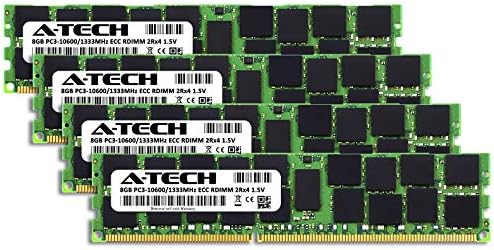 Egy-Tech 32 gb-os Készlet (4x8GB) Memória RAM a HP Z620 Munkaállomás - DDR3 1333MHz PC3-10600 ECC Regisztrált RDIMM 2Rx4