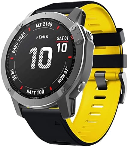 LYVI Szilikon gyorskioldó Watchband Pántok A Garmin Fenix 7 7 X 7-ES Smartwatch Easyfit 20 22 26mm karkötő