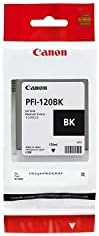 Canon PFI-120BK Pigment Fekete tintatartály 130ml a Kiskereskedelmi Csomagolás