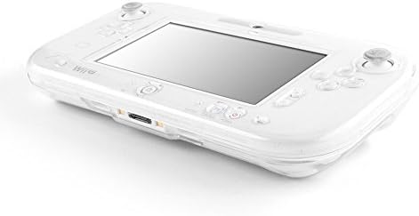 Átmeneti nemzeti Nehéz Kristály Védő tok Kompatibilis a Wii U (Tiszta Fehér) - Fedezze Bőr Wii U Gamepad Távirányító