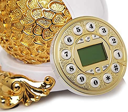 WODMB Telefon Fix vezetékes a Vezetékes Régi Divat Antik Vezetékes Telefon, Dekoráció, Otthon, Irodában, Telefon Dekoráció