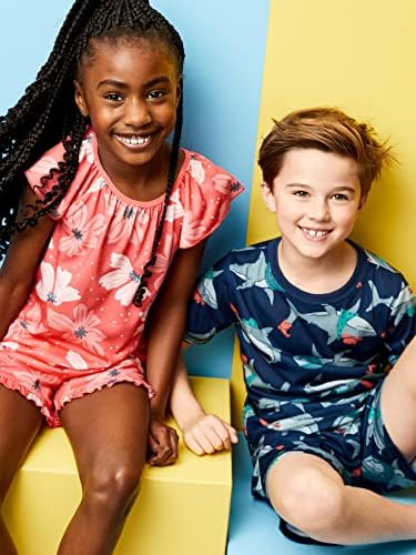 Egyszerű Örömök által Carter Unisex Gyerek 4 Részes Poly Pizsama