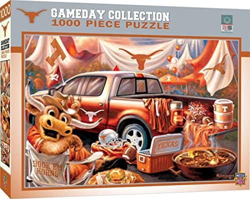 Remekművek NCAA Gameday Rejtvények Gyűjteménye - Texas NCAA Gameday Gyűjtemény 1000 Darab Puzzle