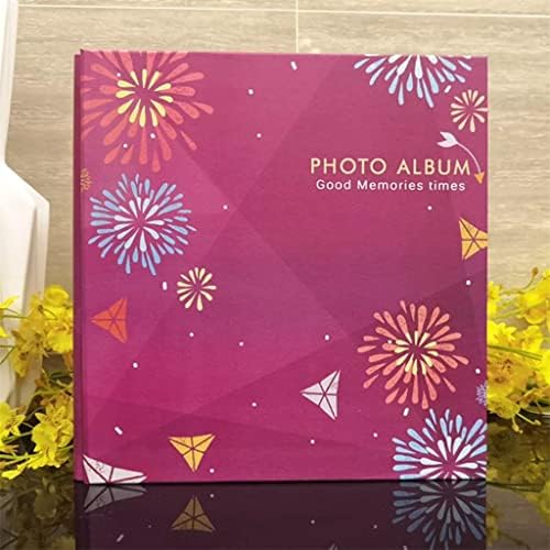 DOUBAO 6-os Helyezze be fotóalbum 500 Fotók Nagy Kapacitású 4R Scrapbook Album Kreatív Albumkészítés fotóalbumok Ötletek (Szín : Fekete, Méret