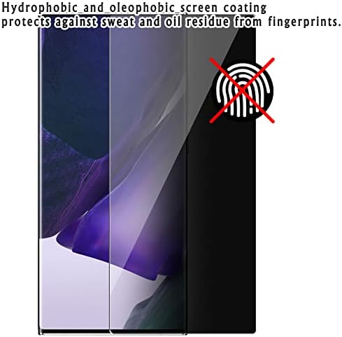 Vaxson Adatvédelmi képernyővédő fólia, kompatibilis LG E2250V-SN 22 Monitor Anti Kém Film Védők Matrica [ Nem Edzett Üveg ]