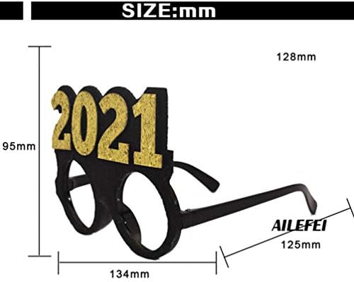KESYOO Gyerek napszemüvegek 2021 Szemüveg Csillogó Sungalsses Újdonság Party Szemüveg Új Év Fél Szemüveg öltöztetős Szemüveg Kellékek