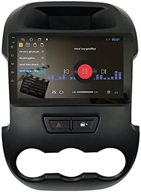 Android 10 Autoradio Autós Navigációs Sztereó Multimédia Lejátszó, GPS, Rádió, 2.5 D érintőképernyő forFord Ranger 2011- Quad