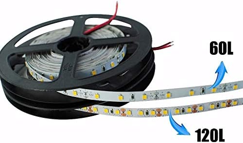 XBWEI SMD2835 LED Szalag 60leds 1PCB IP33 Szinten PCB Szalag Vízálló, illetve Nem Vízálló String Fehér Warmwhite LED Sort Fény