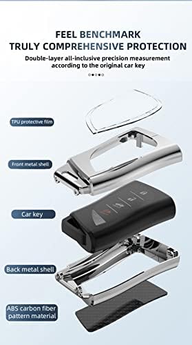 ontto 3/4 Gombok Kocsi Kulcsot, Bőr Kompatibilis Lexus ES350 ES300h UX200 LS500 LS500H LC500 LC500h Smart Remote távirányító