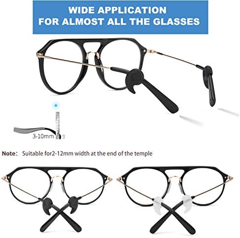 SAIGO Anti-Slip Szemüveg Fül Hook Grip,Szemüveg Csatlósai Szemüveg,Napszemüveg