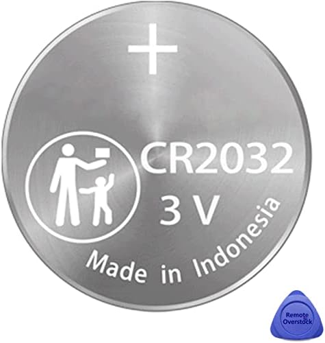 (2 Csomag) CR2032 2032 OEM Csere illik az Esetben Shell Kulcsnélküli Bejegyzés Távoli kulcstartó Zár -2022+ a Chevrolet