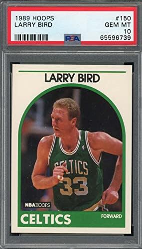 Larry Bird 1989 Karika Kosárlabda Kártya 150 Osztályozott PSA 10