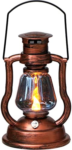 MECAKUCA Hurrikán Lámpás Antik Fém Lógó Lámpa Lámpa Évjárat Lámpások Beltéri Asztal Kerti Kemping Világítás,Arany