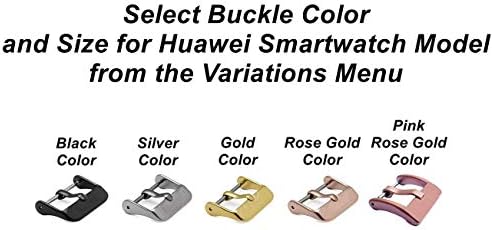 NICKSTON érdekkörén kívüli okból ered Farmer Puha Bőr szíj Kompatibilis Huawei Óra GT-2, valamint a GT 42mm Smartwatches