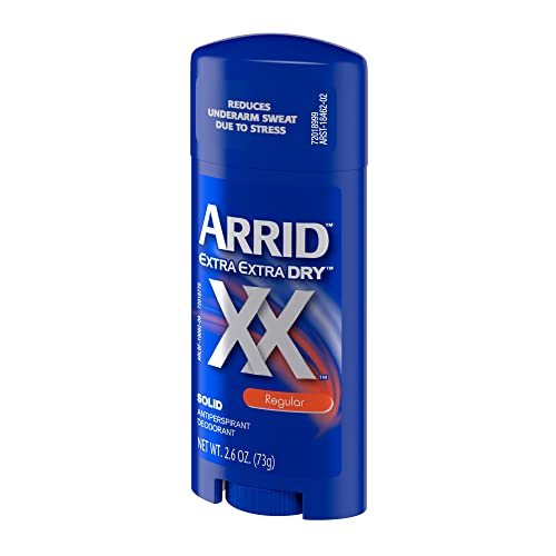 Arrid XX Extra Extra Száraz Szilárd, Izzadásgátló Dezodor, Rendszeres, 2.6 Oz (Csomag 6)