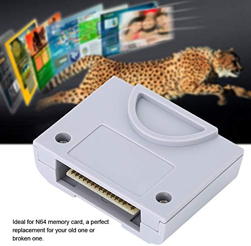 plplaaobo Memóriakártya, 256Kb Csere, Memória Kártya Alkalmas Nintendo N64 Játék Konzol Vezérlő Plug and Play