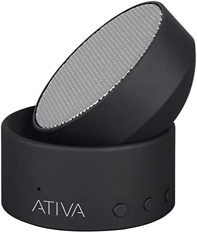 Ativa™ Vezeték Nélküli Bluetooth® Forgó Hangszóró, Fekete, A106