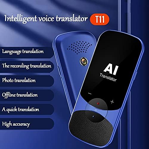 DLOETT 106 Nyelvek T11 Smart Hang Fordító Valós idejű Multi-Nyelv, Beszéd, Interaktív Offline Fordító, Üzleti Utazás (Szín : D)