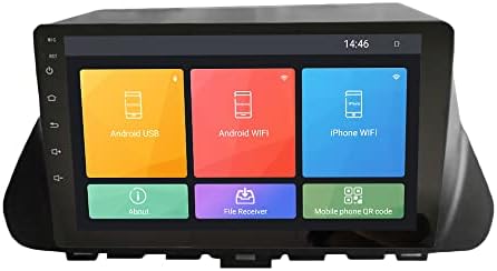 Android 10 Autoradio Autós Navigációs Sztereó Multimédia Lejátszó, GPS, Rádió, 2.5 D érintőképernyő forHYUNDAI Fiesta 2019