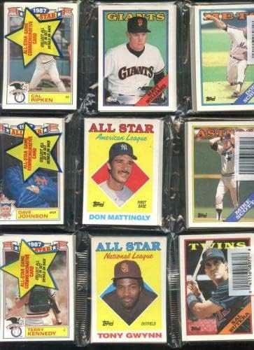 1988 Topps Baseball Kártya Beállítása 12 Rack Viasz Pack Doboz CSILLAGOK KÁRTYÁK MUTATJÁK, Tom Glavine - Baseball Viasz Csomag