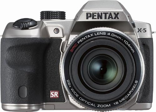 Pentax X-5 Klasszikus Ezüst Kettős Nagy Sebességű Kamera