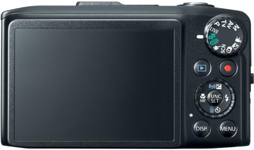 Canon PowerShot SX280 12.1 MP Digitális Fényképezőgép 20x Optikai Kép Stabilizált Zoom, 3 Hüvelykes LCD (Fekete) (RÉGI MODELL)