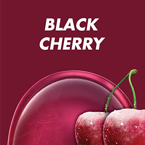 CSARNOKOK Megkönnyebbülés Fekete Cseresznye Cukor Ingyenes torokfertőtlenítő, 12 Csomag 25 Csepp (300 Teljes Csepp) 25 Szám