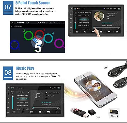 RoverOne Autó Sztereó Bluetooth Rádió Multimédia fejegység, GPS, Navigáció Skoda Octavia 2007-2014 Android Rendszer DSP MirrorLink