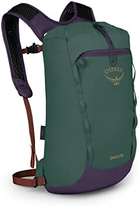 Megszűnt Osprey Daylite Cinch Daypack, AXO Zöld/Lila Varázs
