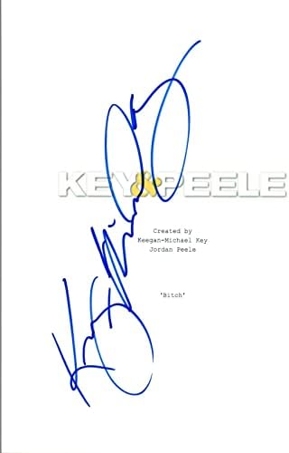 Keegan Michael Key Aláírt Dedikált KEY & PEELE Pilot Epizód Script COA VD