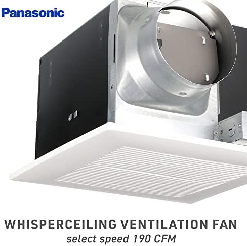 Panasonic FV-20VQ3 WhisperCeiling 190 CFM Mennyezeti Ventilátor