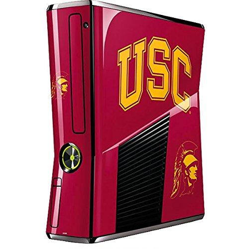 A Dél-Kaliforniai egyetem Xbox 360 Slim (2010) Bőr - USC Trojans Vinyl Matrica, Bőr Xbox 360 Slim (2010)