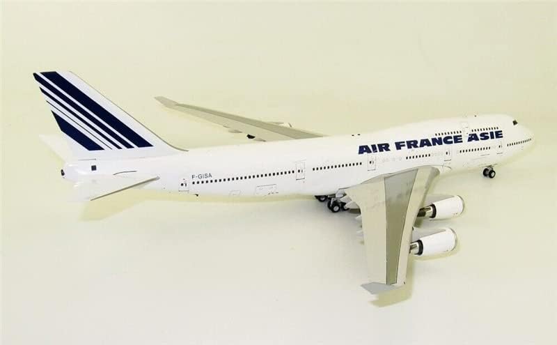 Fedélzeti 200 AIR France ASIE a Boeing 747-400 F-GISA állvánnyal Limited Edition 1/200 FRÖCCSÖNTÖTT Repülőgép Előre elkészített