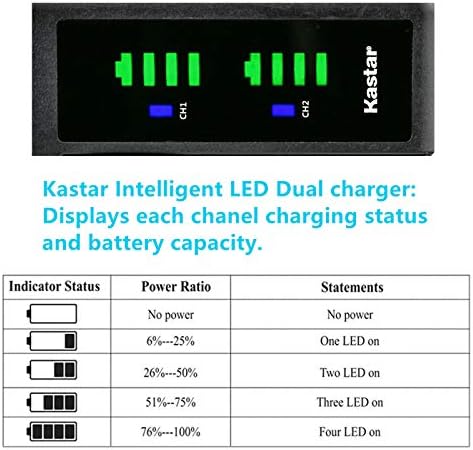 Kastar 1 Csomag Akkumulátor NP-FV100, valamint LTD2 USB Töltő-Kompatibilis: Sony DCR-SX34 DCR-SX43 DCR-SX44 DCR-SX45 DCR-SX53